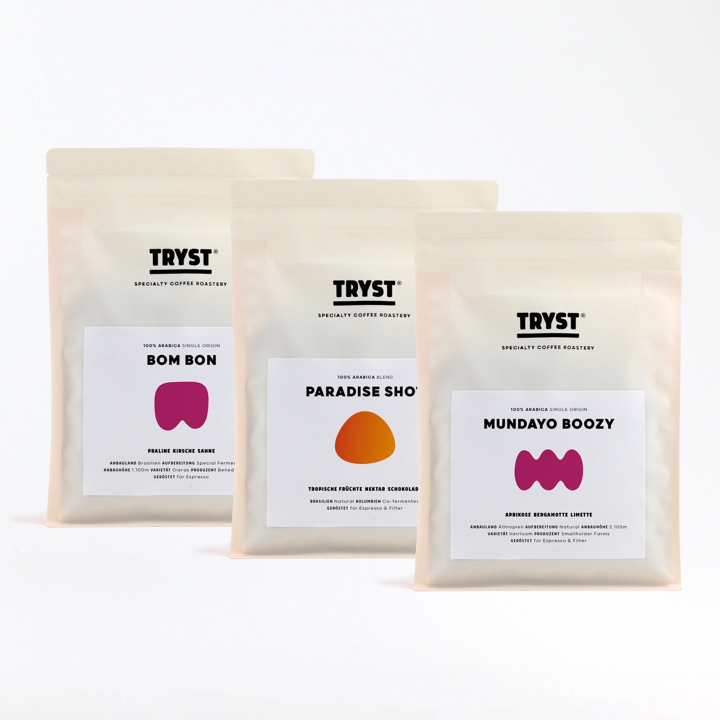 3 x 250g Bundle (Espresso, funky)